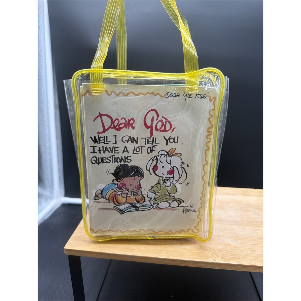 Lot of 8 Dear God Kids Christian Board Books by Annie Fitzgerald W/ Carry Bag